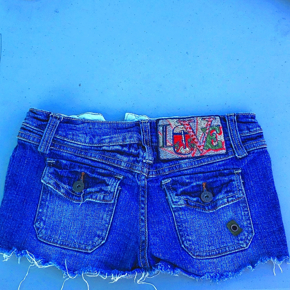 Zana Di Jean Shorts, Size 3, Blue/Whitewash